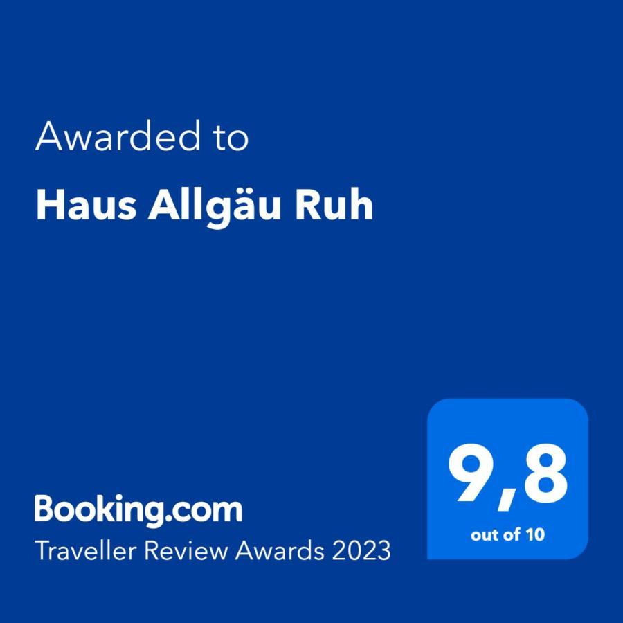 Апартаменти Haus Allgaeu Ruh Goerisried Екстер'єр фото